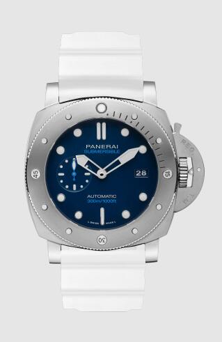 Panerai Submersible BMG-TECH 47mm Replica Watch PAM00692 CAOUTCHOUC WHITE